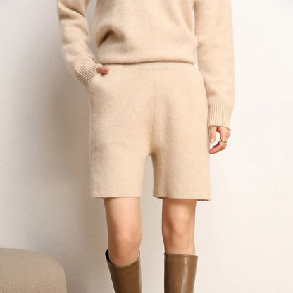 Hadleigh Cashmere Knit Shorts