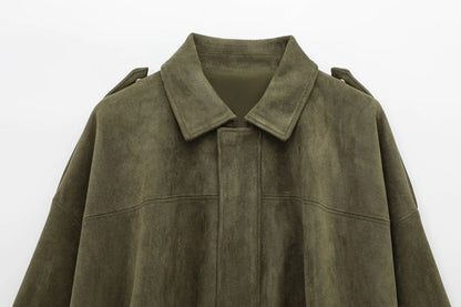 Arden Women's Suede Bomber