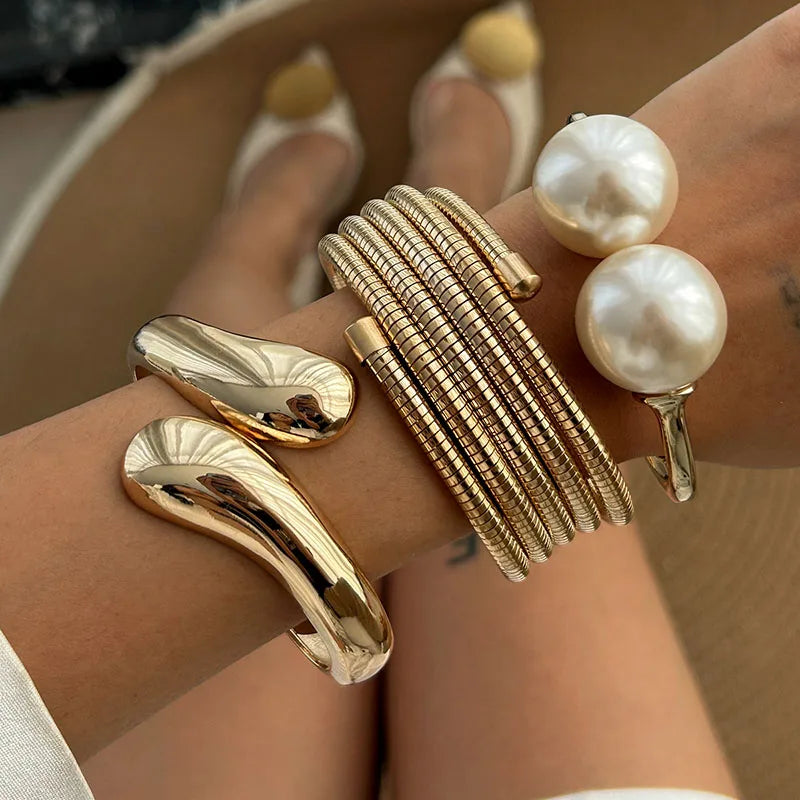 Siren Muse Spiral Bangles