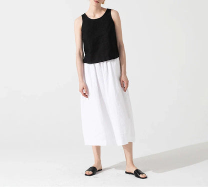 Marinette Linen Tank