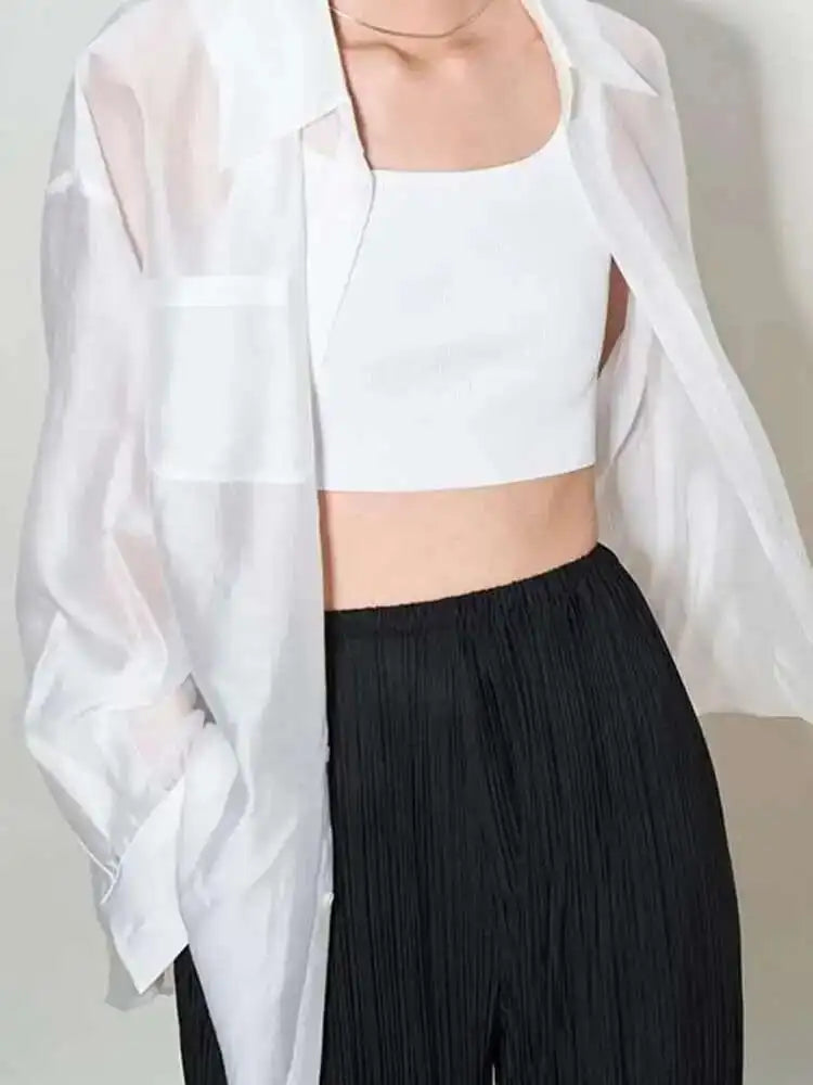 The Flowing Silk Poplin Blouse