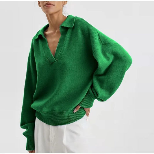 Verdara Polo Knit Pullover