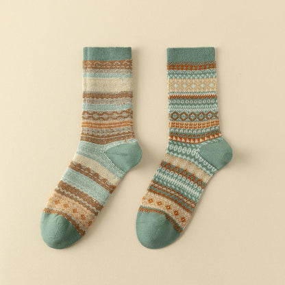 Nordic Haven Cotton Socks