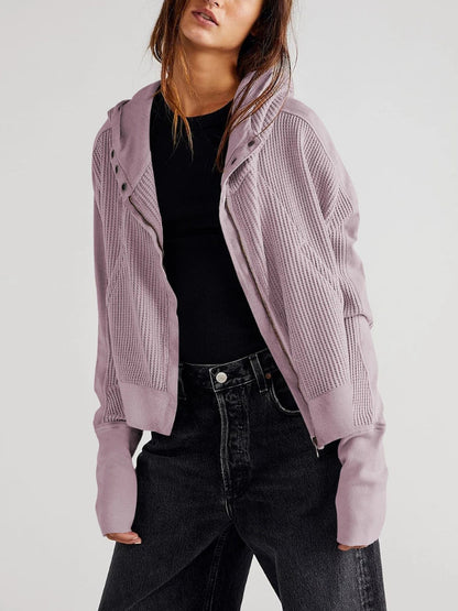 Uptown Waffle Hoodie
