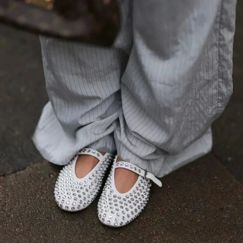 Midnight Blaze Mary Janes