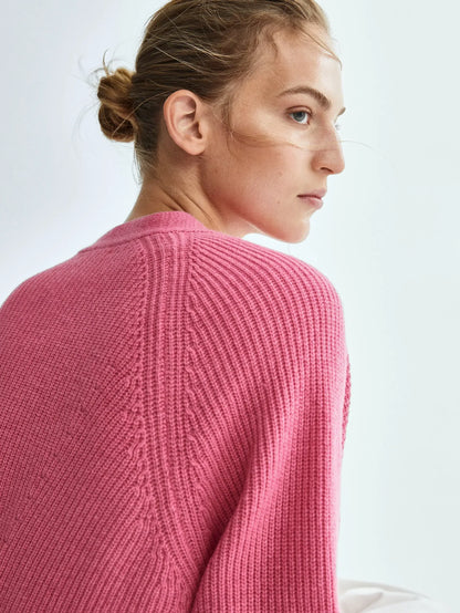 Lucia Pink Cardigan
