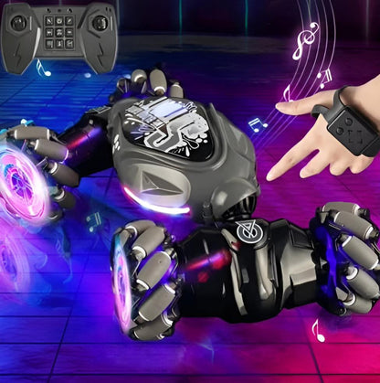 Voiture acrobatique à double conduite contrôlée par gestes