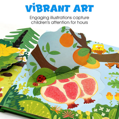 Livres interactifs 3D à volets pour enfants
