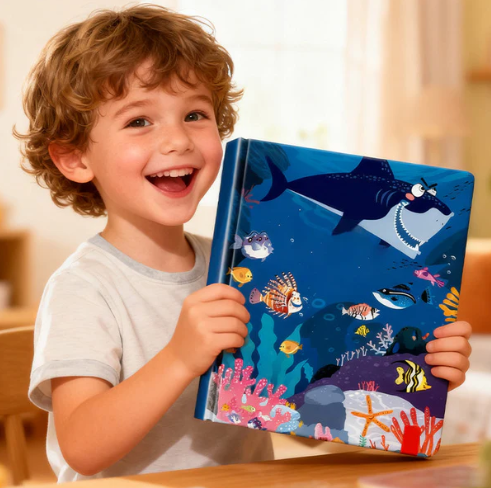 Livres interactifs 3D à volets pour enfants
