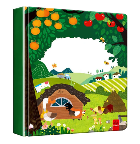 Livres interactifs 3D à volets pour enfants