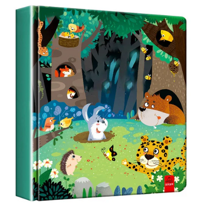 Livres interactifs 3D à volets pour enfants