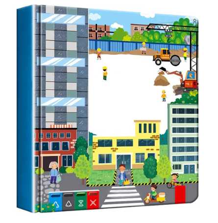 Livres interactifs 3D à volets pour enfants