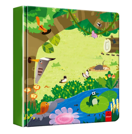 Livres interactifs 3D à volets pour enfants