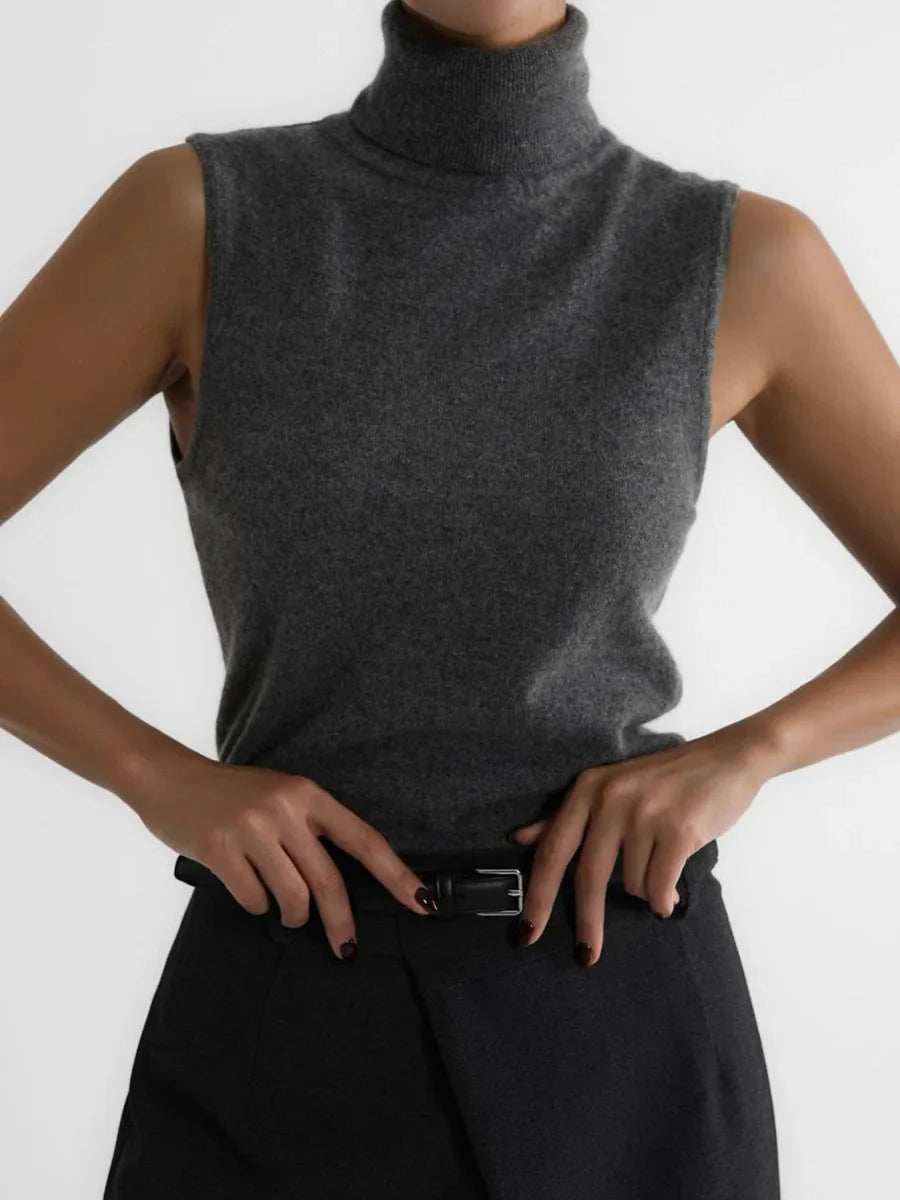 Marenton High-Neck Vest