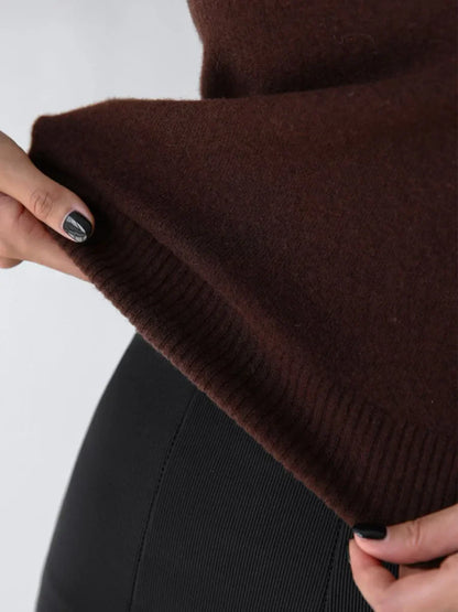 Ashbourne Knit Cardigan & Turtleneck Set