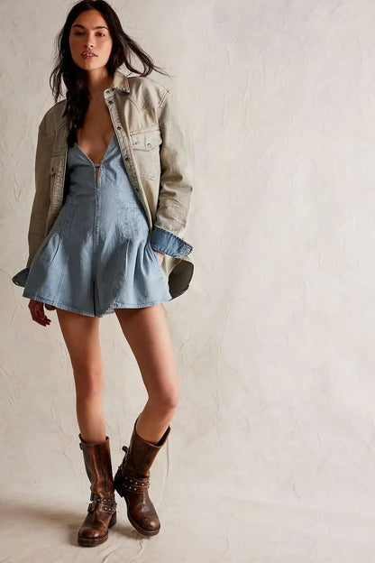 Monroe Denim Dress