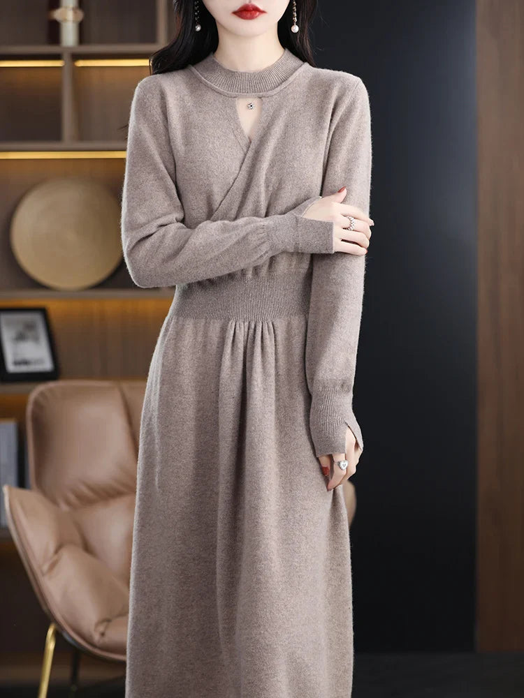 The Astoria Wool Dress