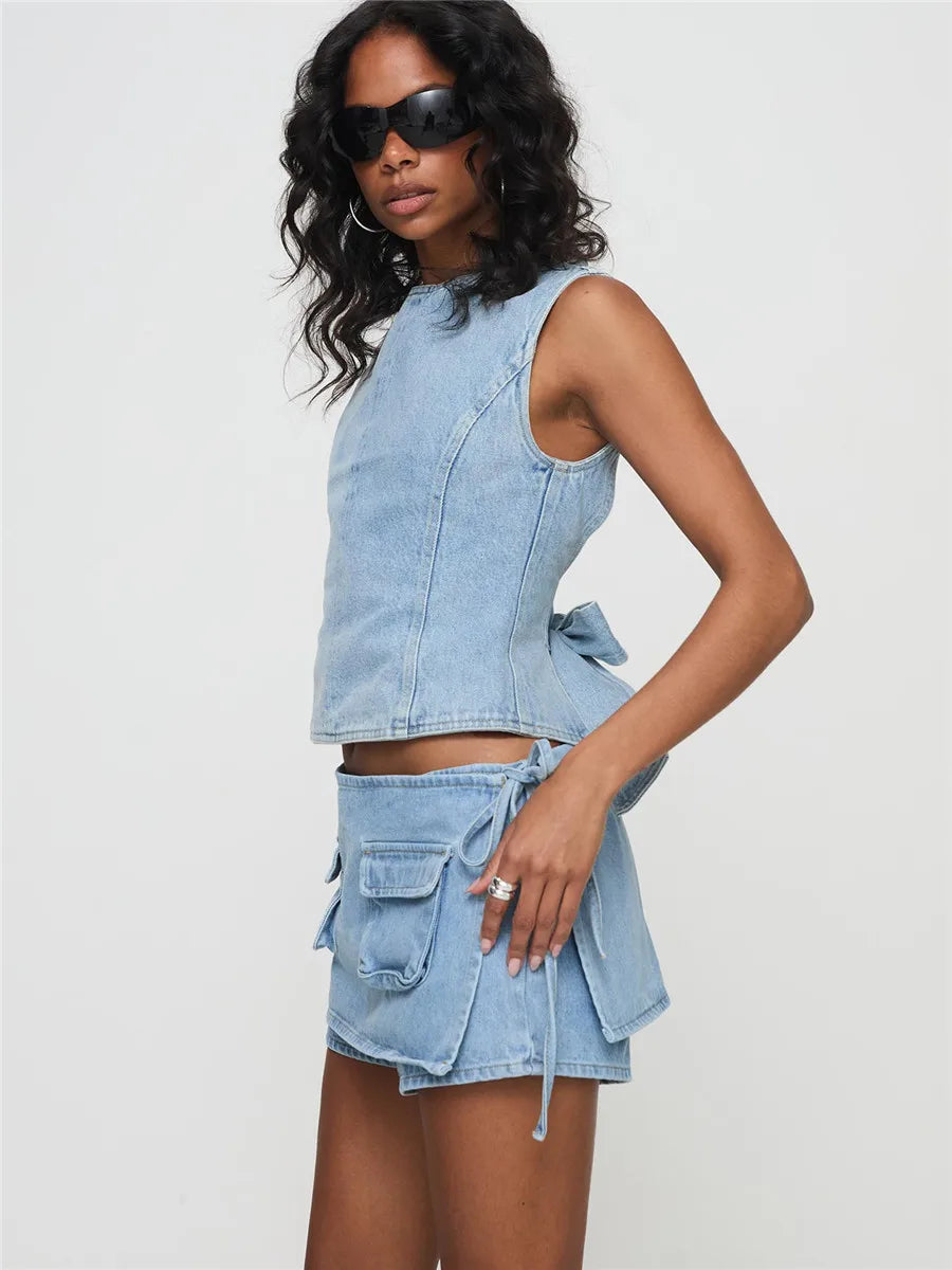 Dakota Pocket Mini Skirt