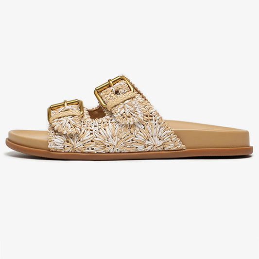 The Positano Buckle Sandal