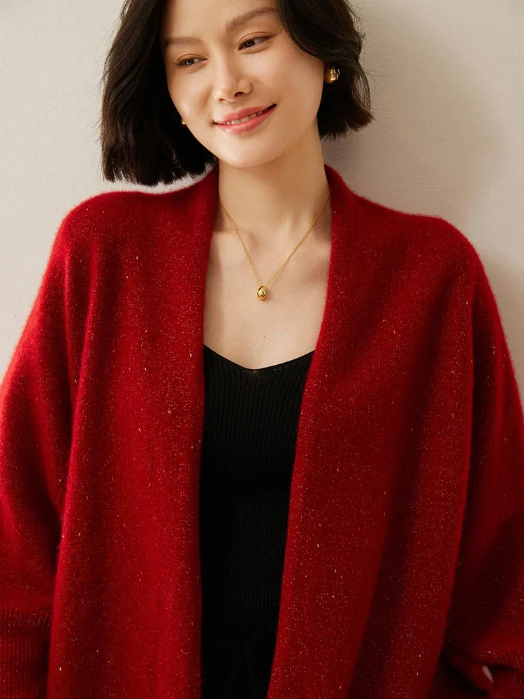 Briarwood Cashmere Shawl Sweater