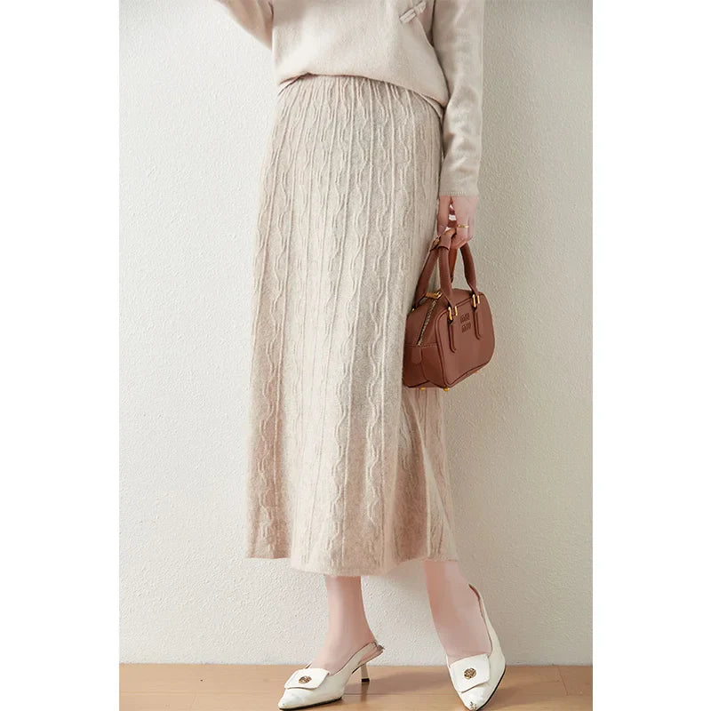 Elowen Merino Knit Skirt