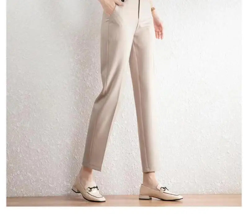 Verona Straight-Leg Trousers