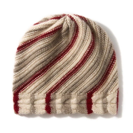 Alpine Stripe Cashmere Beanie
