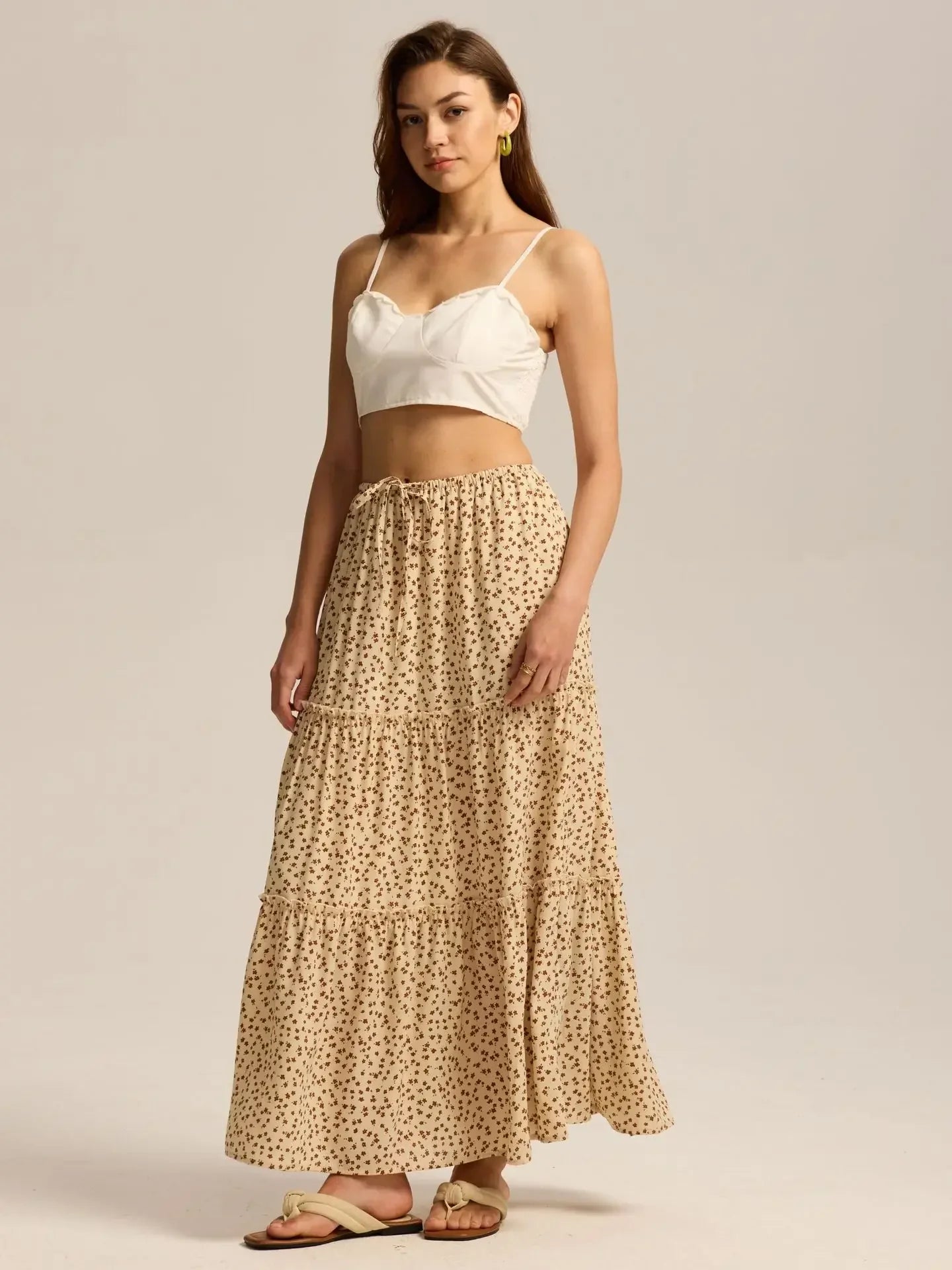 Lorette Meadow Maxi Skirt