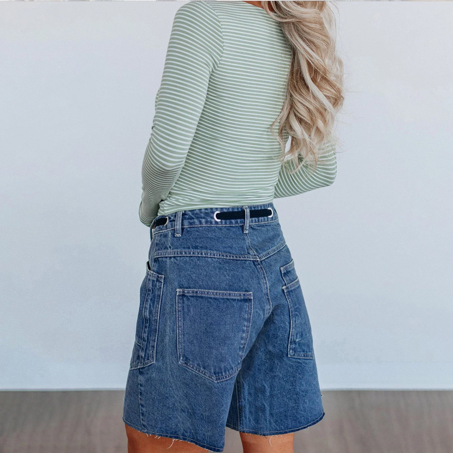 Adi Original Cotton Denim Shorts