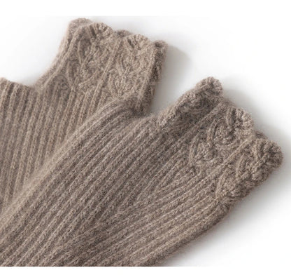 Alpine Whisper Cashmere Mitts