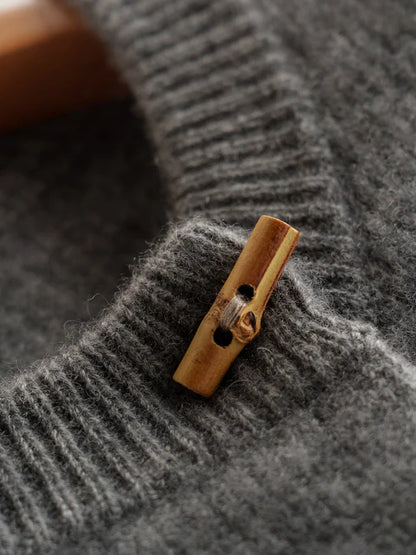 Florence Cashmere Button Cardigan