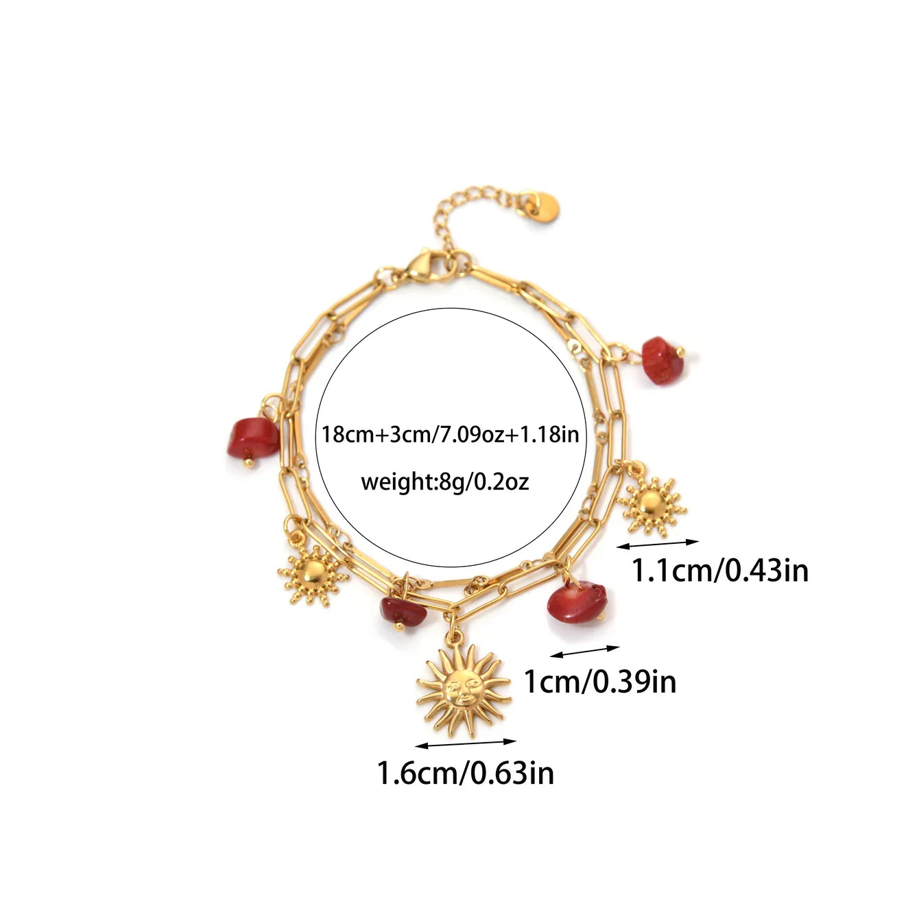 Coraline Seaside Charms Bracelet