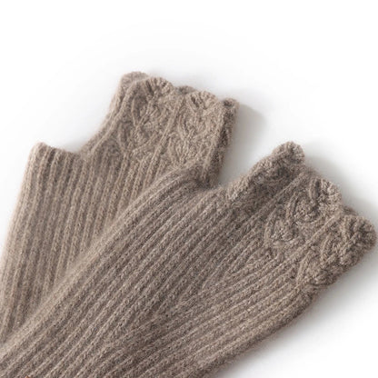 Alpine Whisper Cashmere Mitts