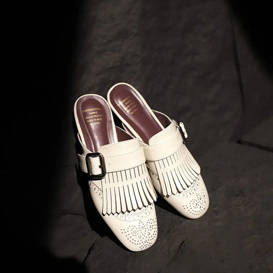 Winslow Fringe Leather Loafers