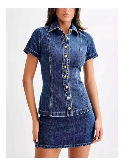 Aria Iconic Denim Set