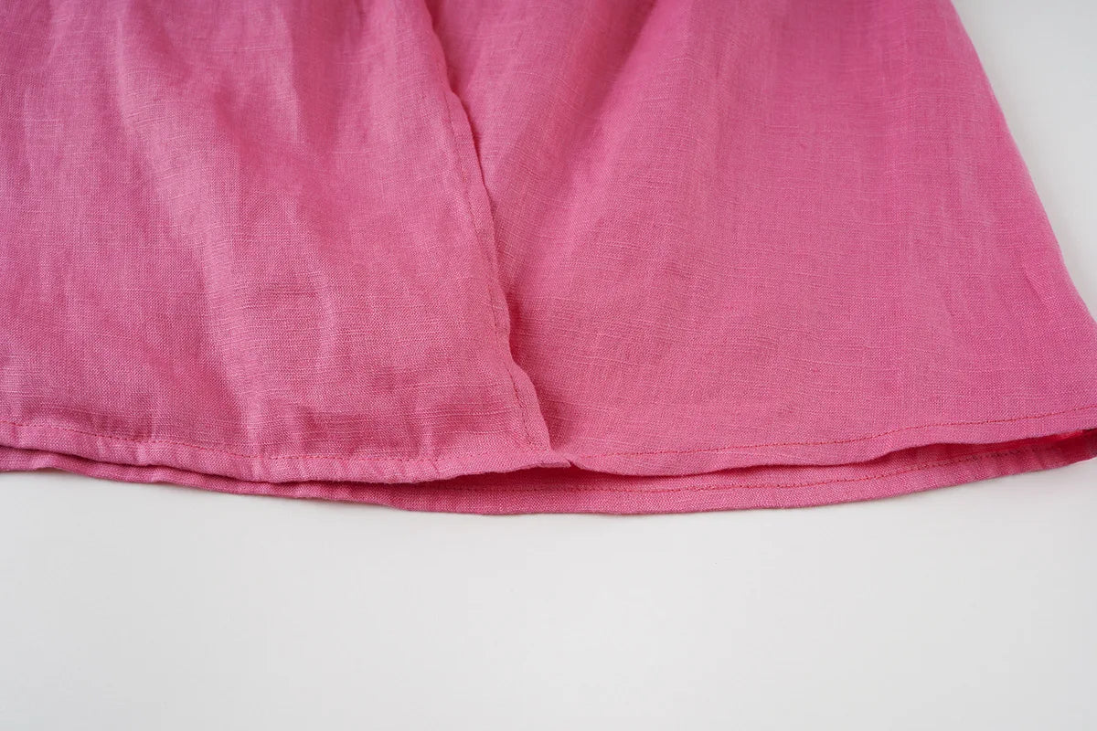 Valienne Drape Linen Vest