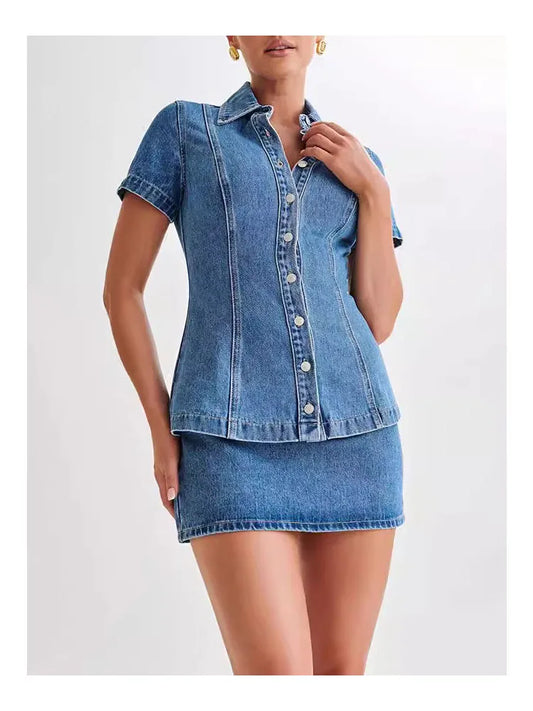 Aria Iconic Denim Set