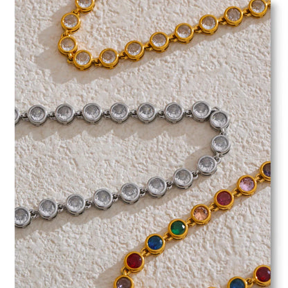 La Perla Di Luce 18k Gold Plated Gemstone Set