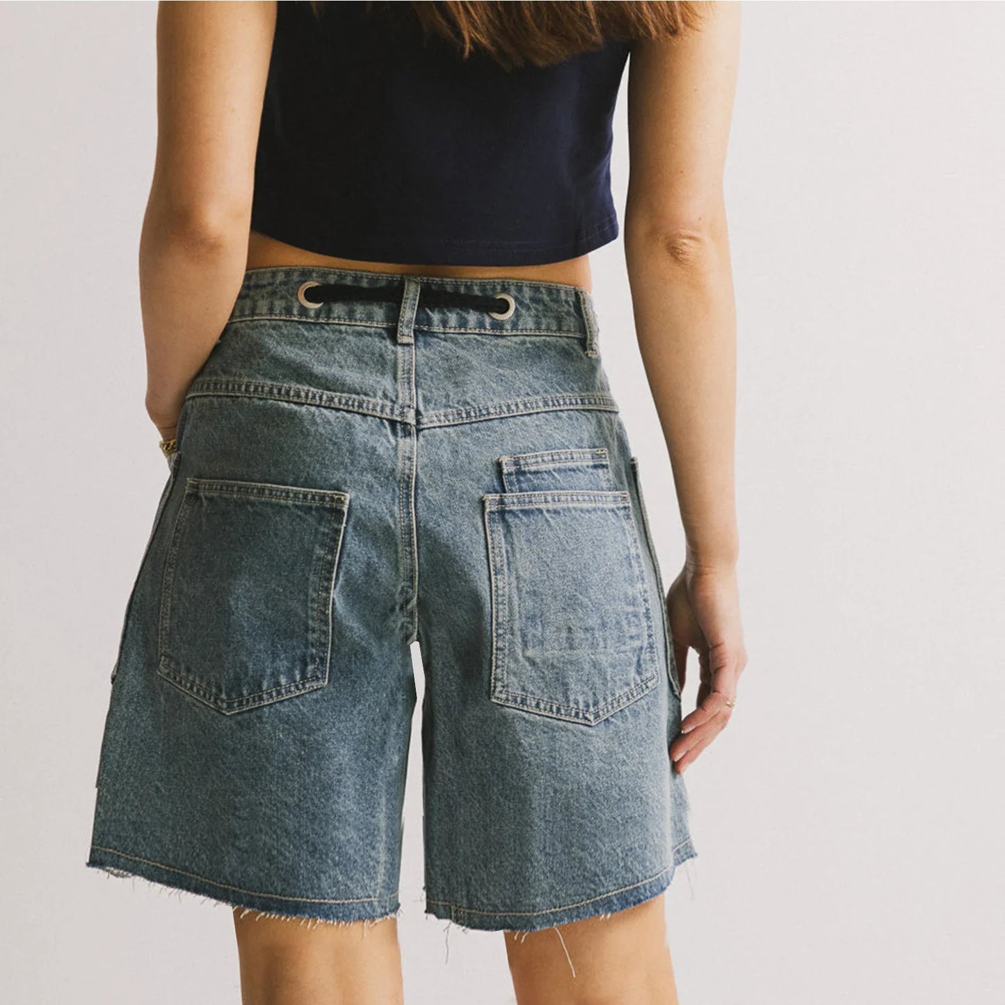 Adi Original Cotton Denim Shorts