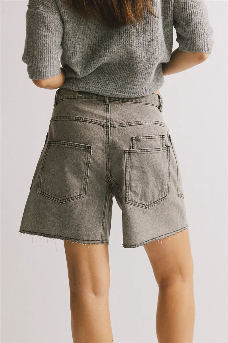 Adi Original Cotton Denim Shorts