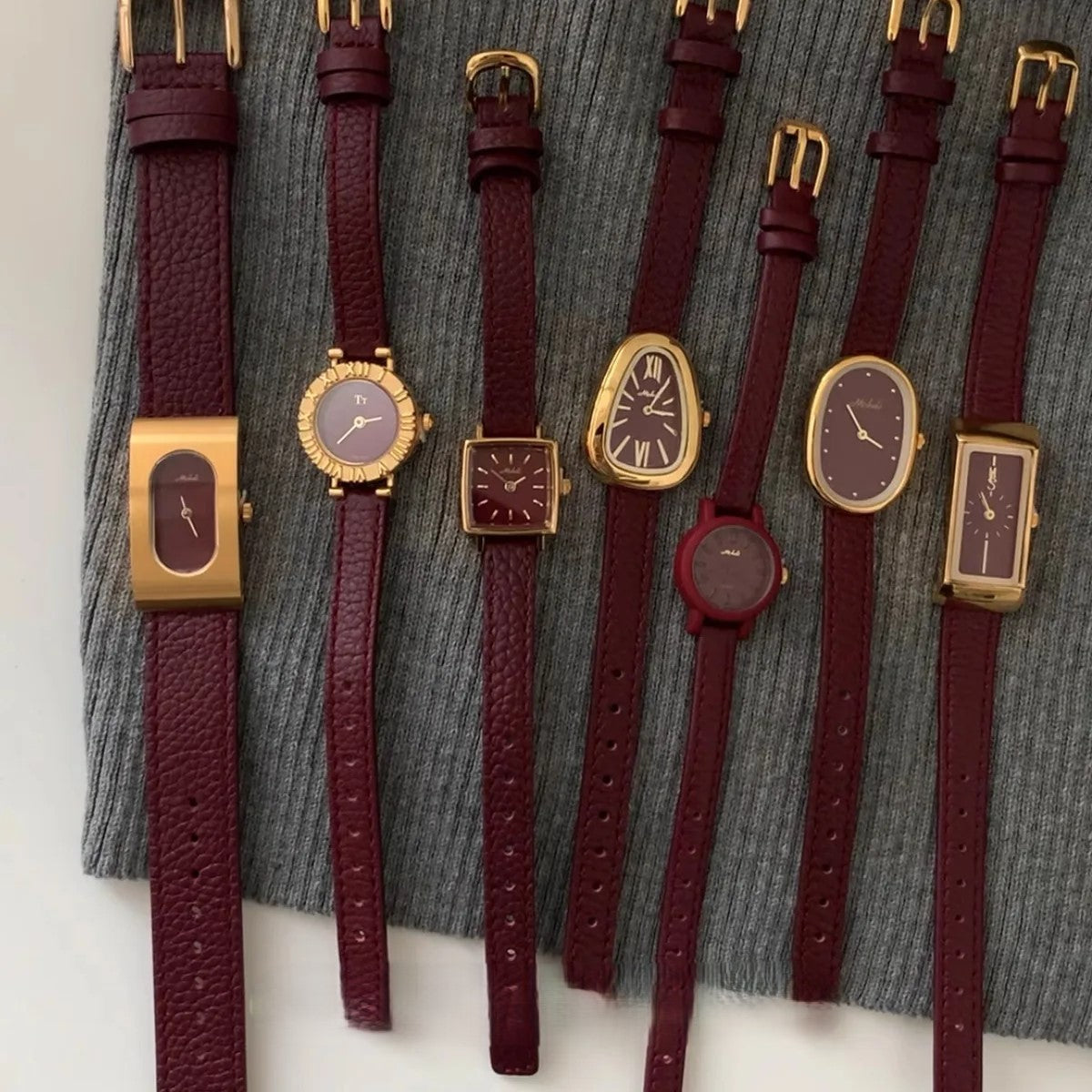 Lacceti Maroon Collection Watches