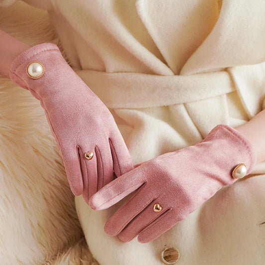 Noir Pearl Touch Gloves