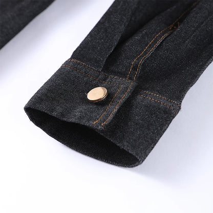 Marenza Button Denim Set