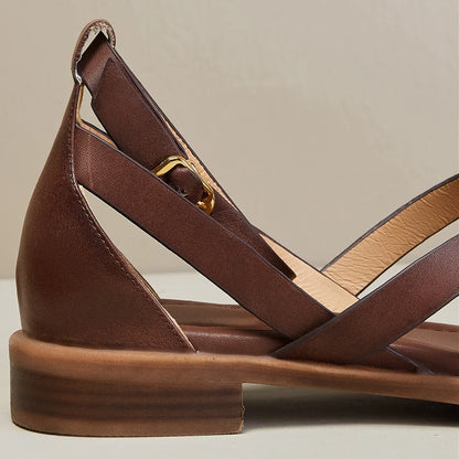 Ravello Crosswalk Orthopedic Leather Sandals