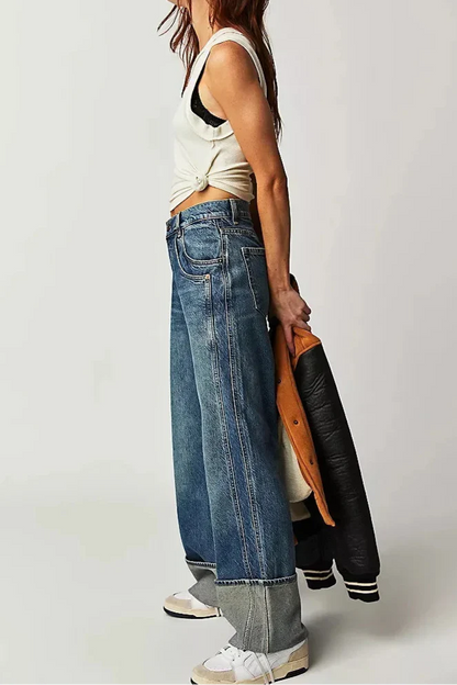 American Style Vintage Denim Jeans