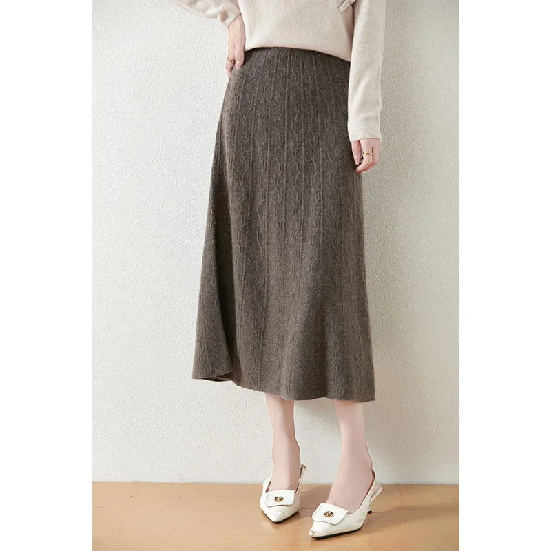 Elowen Merino Knit Skirt