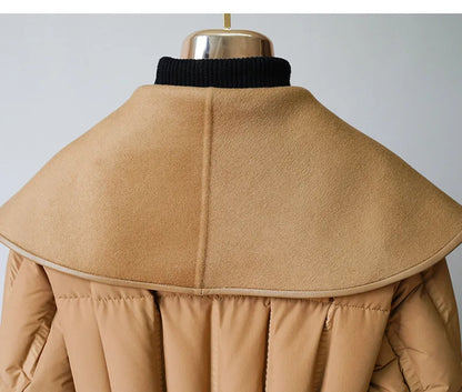 Lady Diana Belted Down-Jacket