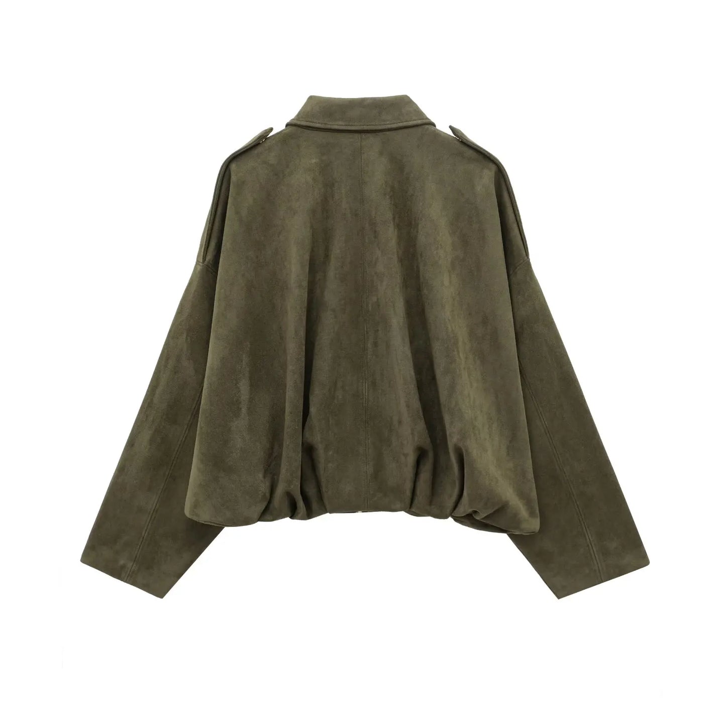 Arden Women's Suede Bomber