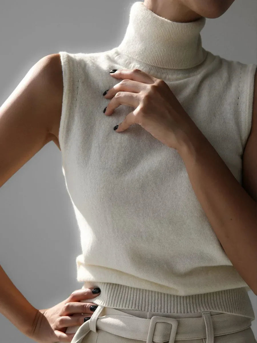 Ashbourne Knit Cardigan & Turtleneck Set