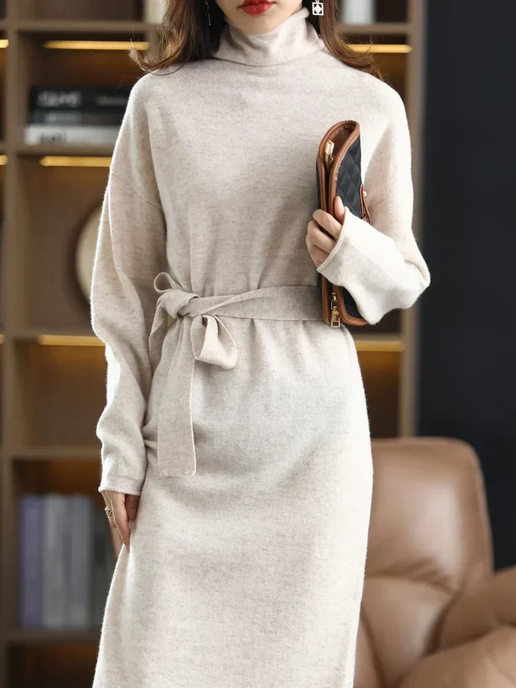Isabella Wool Knit Dress
